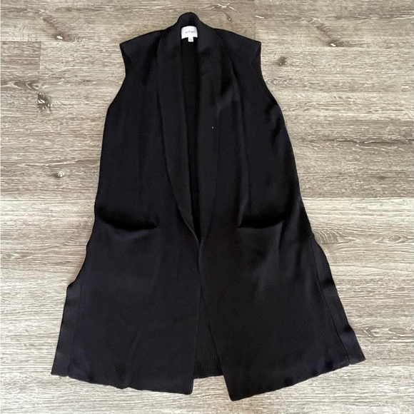 Wilfred Black Jumpsuit with Modern Silhouette - Picture 1 of 6
